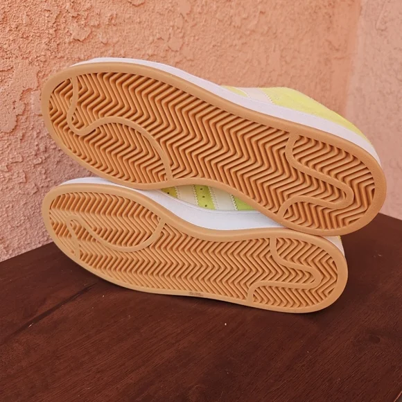 Adidas Originals Campus 00s W Neon Green Suede Leather Sneakers Shoes Size 8.5 - Picture 11 of 15